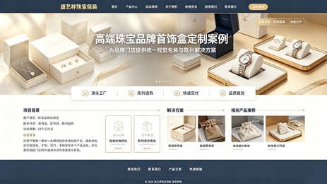 珠宝首饰盒｜珠宝袋｜珠宝手表陈列道具一站式解决
