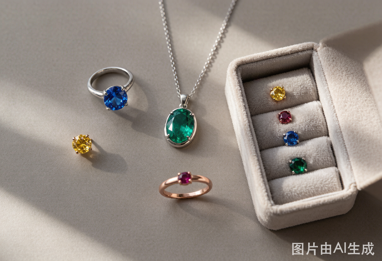 彩宝走进日常穿搭 | Colored Gemstones Go Everyday