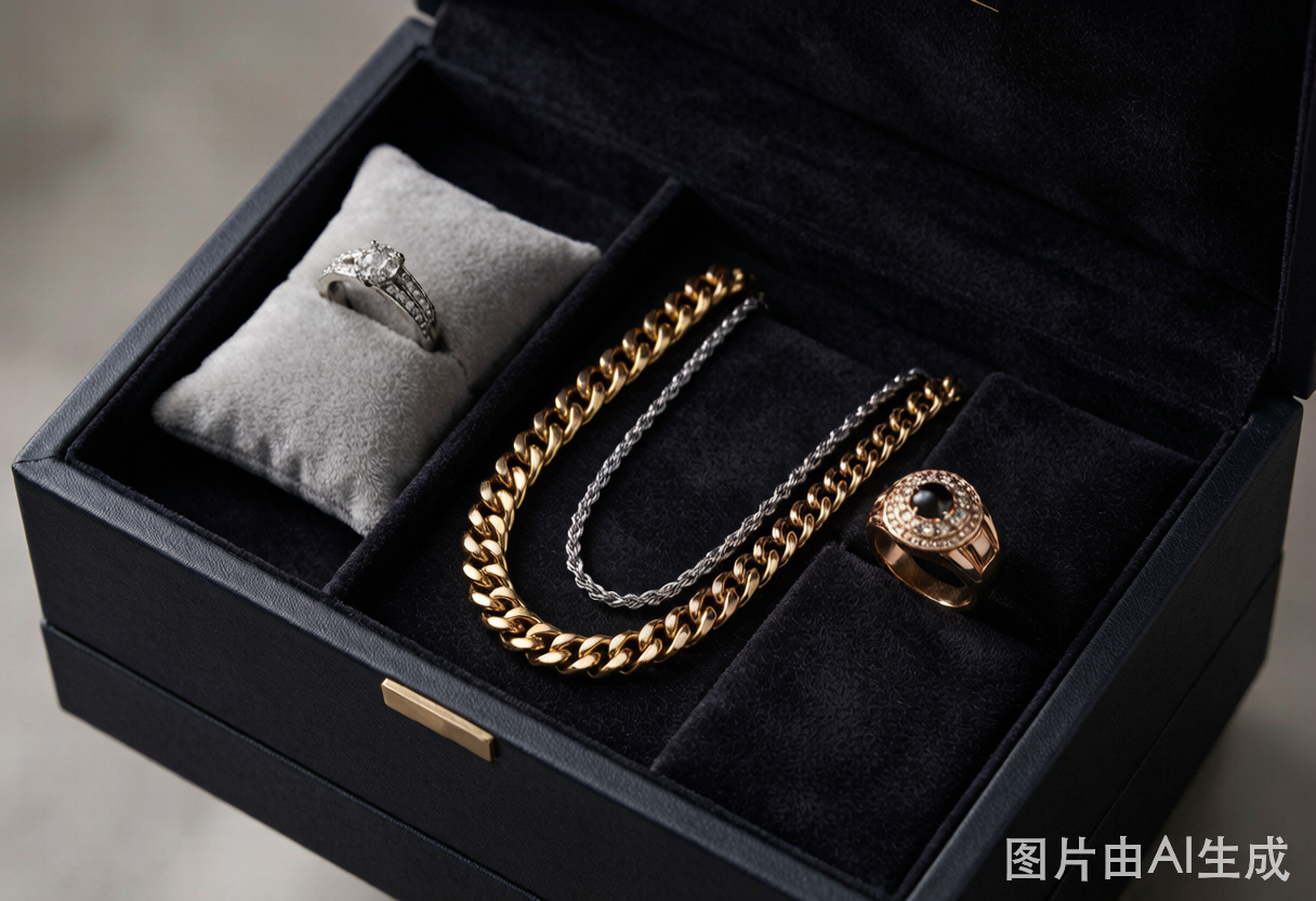 金银混搭男士新潮 | Mixed Metals Redefine Men's Jewelry