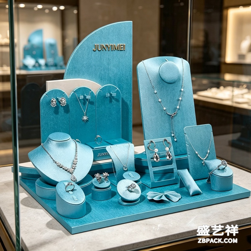 蒂芙尼蓝珠宝陈列套装CC5 | Tiffany Blue Jewelry Display Set CC5 - 细节图2