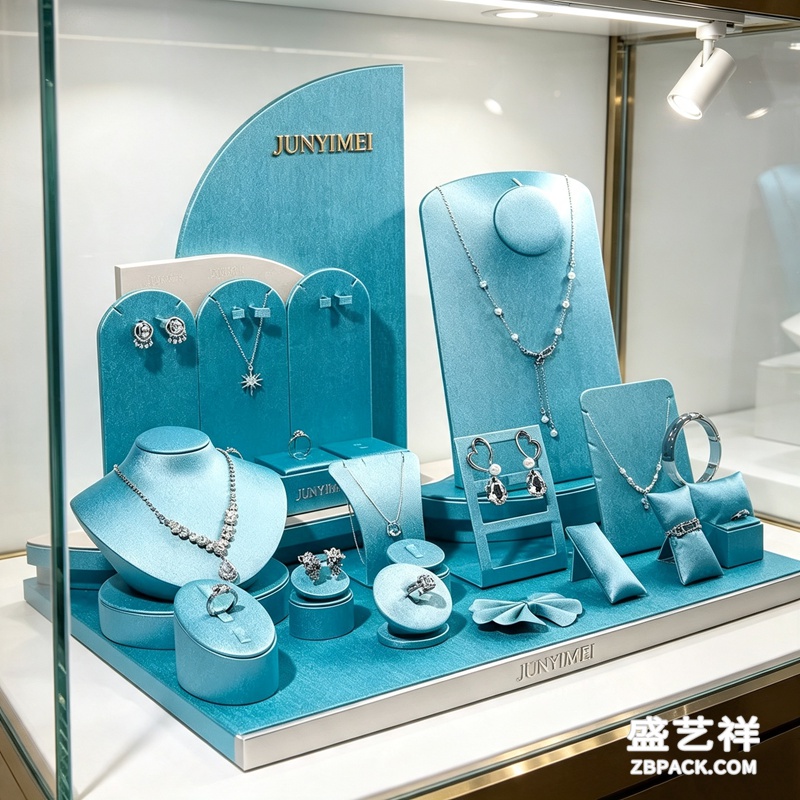 蒂芙尼蓝珠宝陈列套装CC5 | Tiffany Blue Jewelry Display Set CC5 - 细节图3