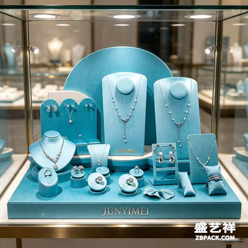 蒂芙尼蓝珠宝陈列套装CC5 | Tiffany Blue Jewelry Display Set CC5