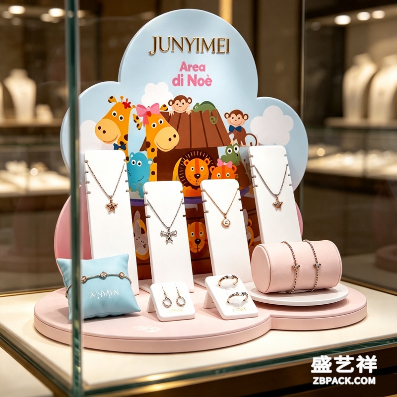 童趣动物风珠宝展示套装CC13 | Playful Animal-Themed Jewelry Display Set CC13 - 细节图3