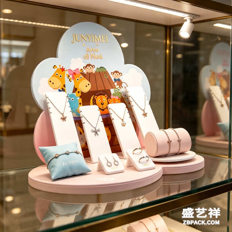 童趣动物风珠宝展示套装CC13 | Playful Animal-Themed Jewelry Display Set CC13 - 细节图4