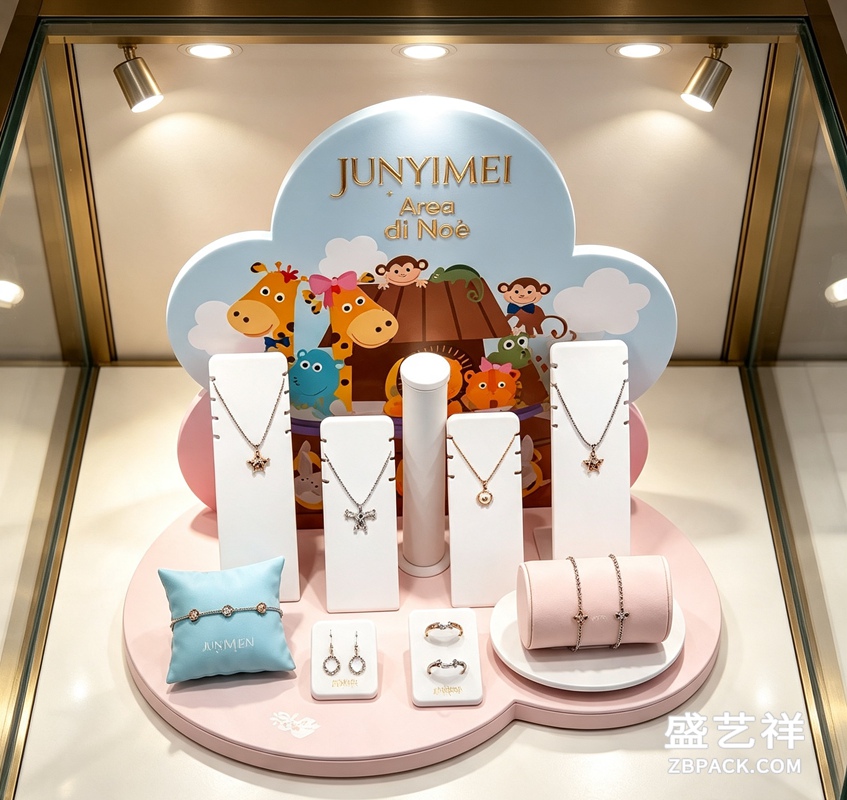 童趣动物风珠宝展示套装CC13 | Playful Animal-Themed Jewelry Display Set CC13 - 细节图2