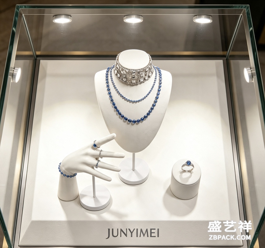 纯白艺术手模珠宝展示套装CC23 | Pure White Artistic Hand Model Jewelry Display Set CC23 - 细节图3